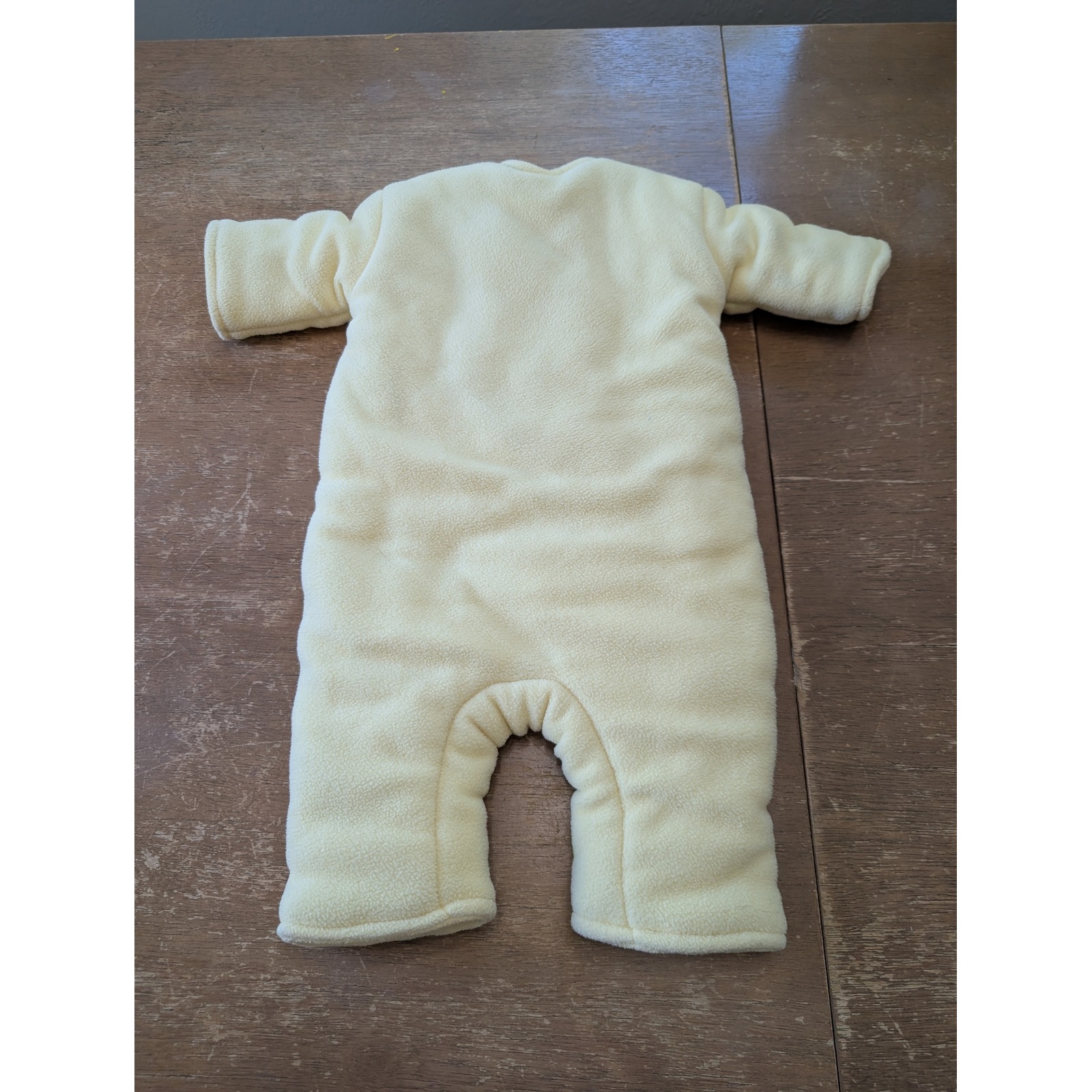 Baby Merlin's Magic Sleepsuit Yellow Fleece Large 6-9 Months 18-21 Lbs Euc — image 4 of 4